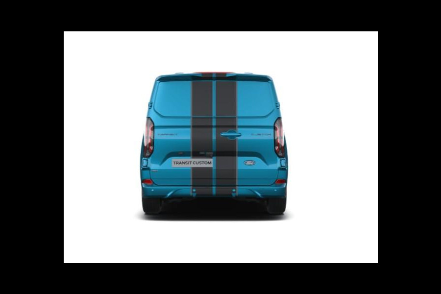 Ford Transit Custom 320 2.5 PHEV L2H1 Sport 233pk | Inklapbare trekhaak | 19 inch lichtmetalen Sport velgen (mat zwart) | Verwarmbaar stuurwiel  | Navigatie systeem | B&O speakers