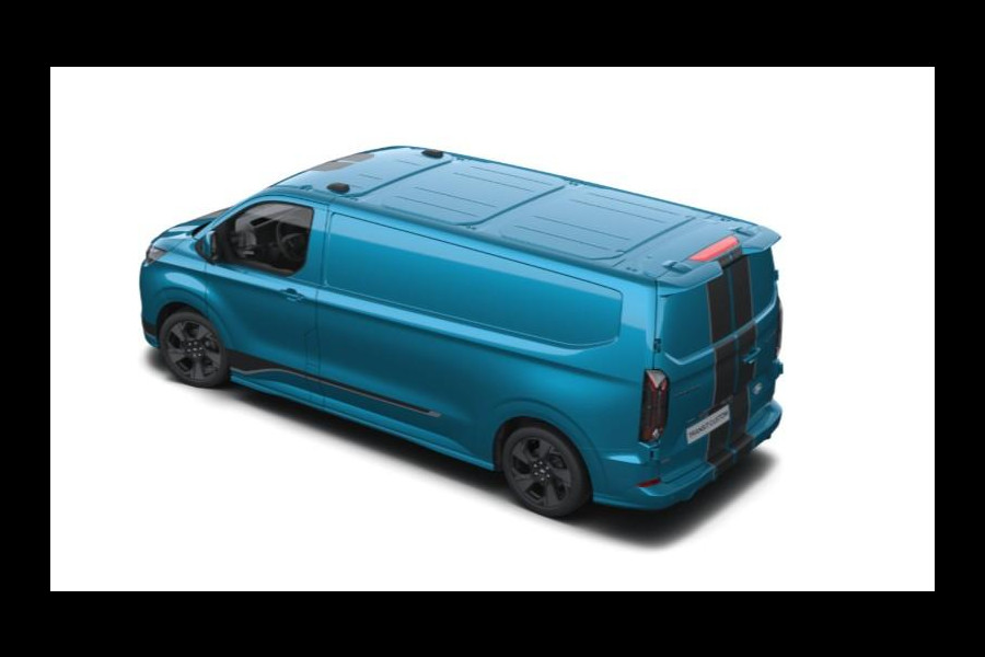 Ford Transit Custom 320 2.5 PHEV L2H1 Sport 233pk | Inklapbare trekhaak | 19 inch lichtmetalen Sport velgen (mat zwart) | Verwarmbaar stuurwiel  | Navigatie systeem | B&O speakers