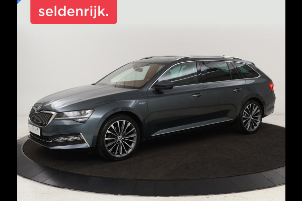 Škoda Superb Combi 1.4 TSI iV Laurin & Klement | Panoramadak | Leder | Trekhaak | Adaptive cruise | Stoelverwarming | Canton Sound |