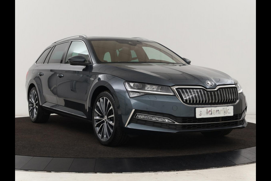Škoda Superb Combi 1.4 TSI iV Laurin & Klement | Panoramadak | Leder | Trekhaak | Adaptive cruise | Stoelverwarming | Canton Sound |