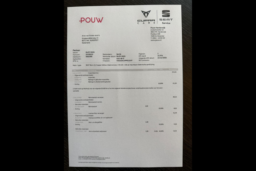 CUPRA Born Performance - Pano - 170KW - Warmtepomp