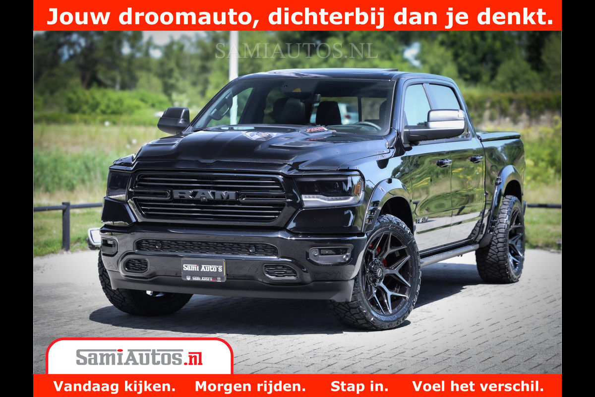 Dodge Ram 1500 GT EDITION | 5.7 V8 HEMI | VIRTUAL COCKPIT | HEAD-UP | ADAPTIVE CRUISE | 360 CAMERA | TRX PACK | Comfortabele Dubbele Cabine met Royale 5 Zitplaatsen | BPM vrij BPM vrij | Nu Leverbaar uit Voorraad | Voorraad Nr 2434 Dodge Ram 1500 GT EDITION | 5.7 V8 HEMI | VIRTUAL COCKPIT | HEAD-UP | ADAPTIVE CRUISE | 360 CAMERA | TRX PACK | Comfortabele Dubbele Cabine met Royale 5 Zitplaatsen | BPM vrij BPM vrij | Nu Leverbaar uit Voorraad | Voorraad Nr 2434
