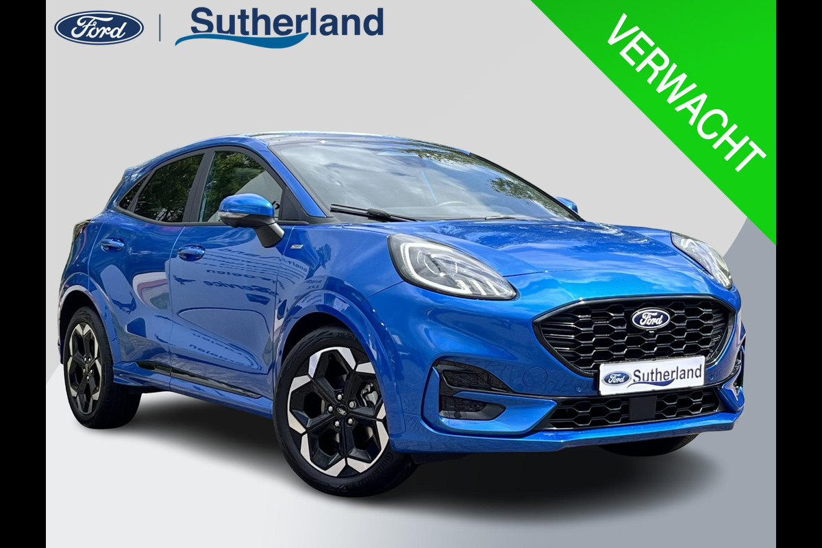 Ford Puma 1.0 EcoBoost Hybrid ST-Line X 155pk Automaat | Panoramadak | Afneembare trekhaak | Winter Pack | Adaptive cruise control | 360 graden camera | Bang&Olufsen | Elektrsiche achterklep | Matrix LED Ford Puma 1.0 EcoBoost Hybrid ST-Line X 155pk Automaat | Panoramadak | Afneembare trekhaak | Winter Pack | Adaptive cruise control | 360 graden camera | Bang&Olufsen | Elektrsiche achterklep | Matrix LED