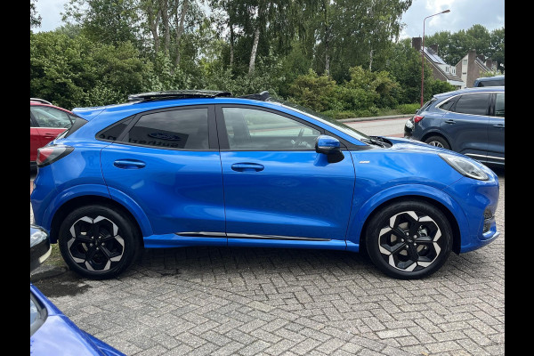 Ford Puma 1.0 EcoBoost Hybrid ST-Line X 155pk Automaat | Panoramadak | Afneembare trekhaak | Winter Pack | Adaptive cruise control | 360 graden camera | Bang&Olufsen | Elektrsiche achterklep | Matrix LED