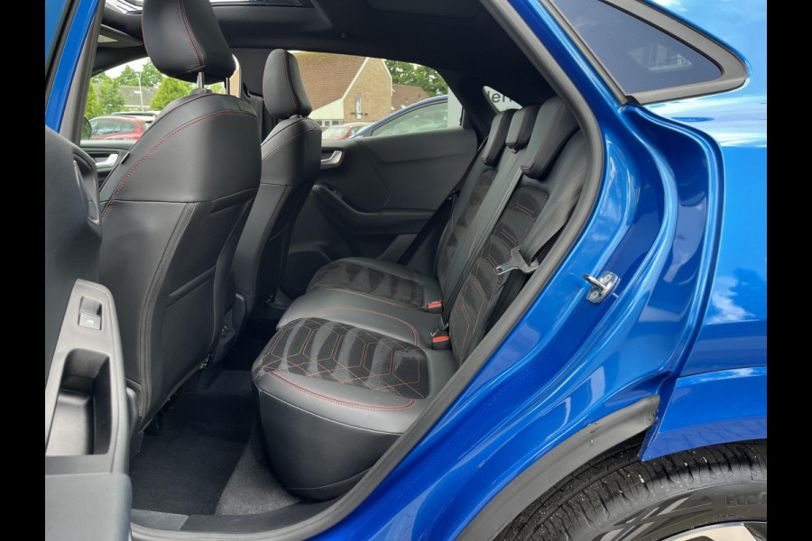 Ford Puma 1.0 EcoBoost Hybrid ST-Line X 155pk Automaat | Panoramadak | Afneembare trekhaak | Winter Pack | Adaptive cruise control | 360 graden camera | Bang&Olufsen | Elektrsiche achterklep | Matrix LED