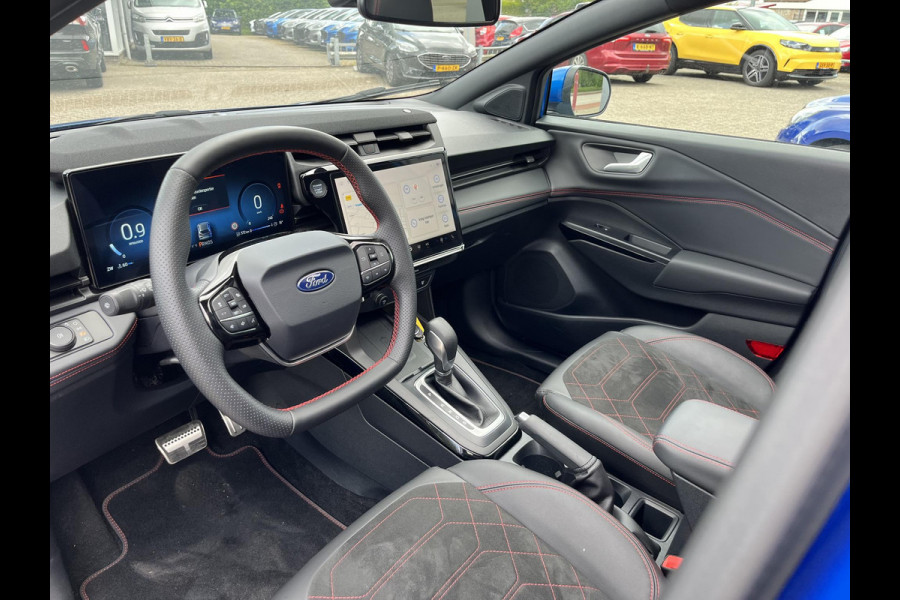 Ford Puma 1.0 EcoBoost Hybrid ST-Line X 155pk Automaat | Panoramadak | Afneembare trekhaak | Winter Pack | Adaptive cruise control | 360 graden camera | Bang&Olufsen | Elektrsiche achterklep | Matrix LED