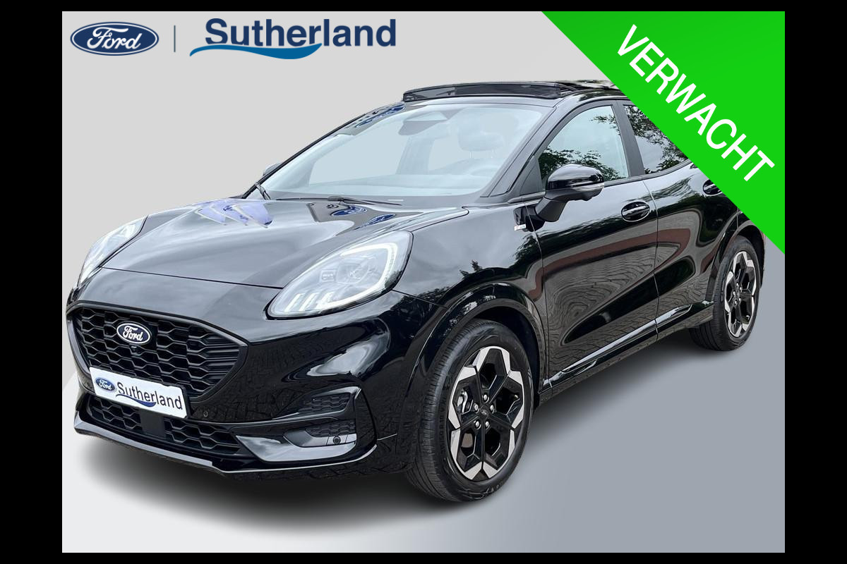 Ford Puma 1.0 EcoBoost Hybrid ST-Line X 155pk Automaat | Panoramadak | Afneembare trekhaak | Winter Pack | Adaptive cruise control | 360 graden camera | Bang&Olufsen | Elektrsiche achterklep | Matrix LED Ford Puma 1.0 EcoBoost Hybrid ST-Line X 155pk Automaat | Panoramadak | Afneembare trekhaak | Winter Pack | Adaptive cruise control | 360 graden camera | Bang&Olufsen | Elektrsiche achterklep | Matrix LED