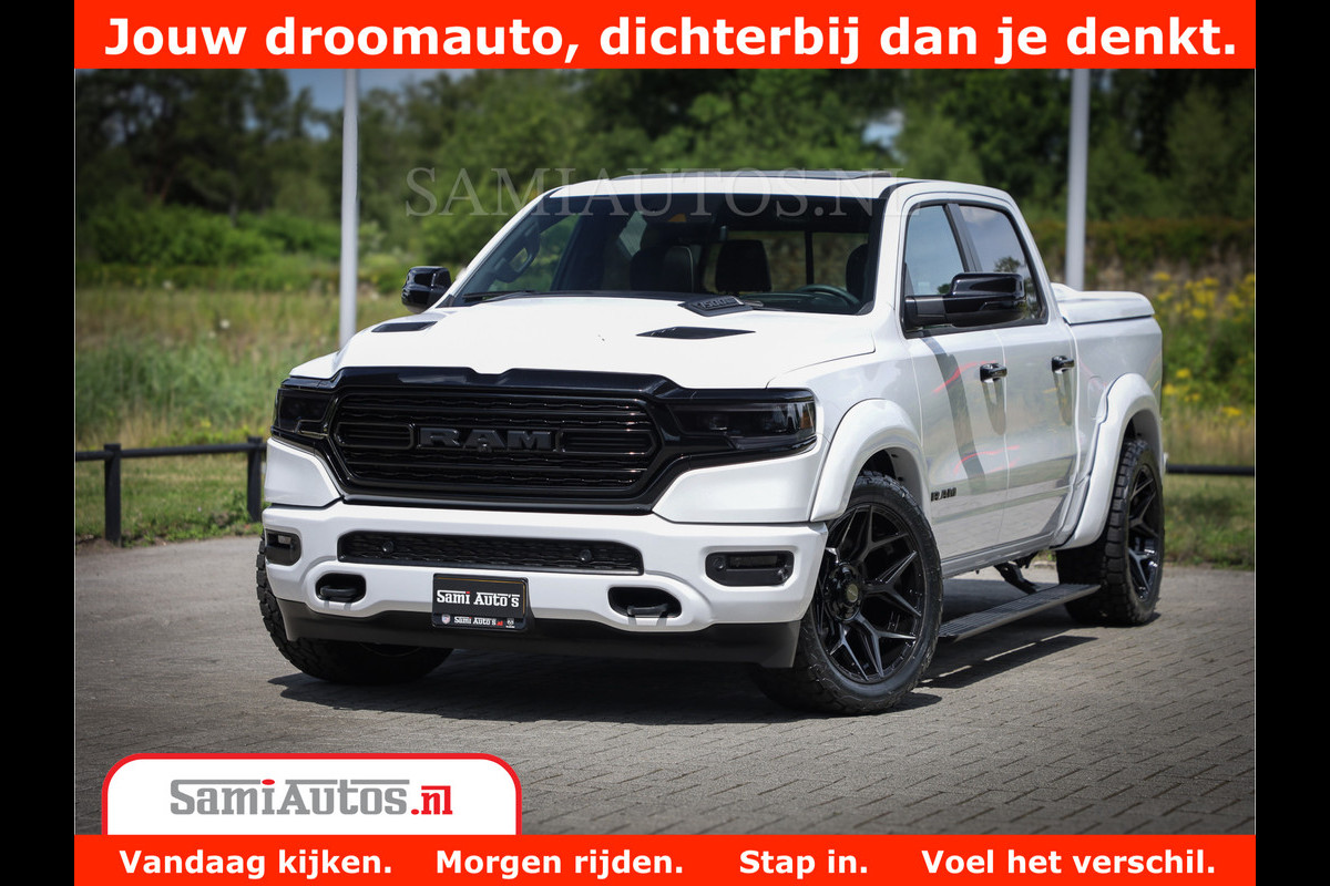 Dodge Ram 1500 Limited Night | 5.7 V8 Hemi Full Option | Comfortabele Dubbele Cabine met Royale 5 Zitplaatsen | De Meest Luxe en Volle Pick-Up in zijn Klasse | BPM vrij | Nu Leverbaar uit Voorraad | Voorraad Nr v45lpr Dodge Ram 1500 Limited Night | 5.7 V8 Hemi Full Option | Comfortabele Dubbele Cabine met Royale 5 Zitplaatsen | De Meest Luxe en Volle Pick-Up in zijn Klasse | BPM vrij | Nu Leverbaar uit Voorraad | Voorraad Nr v45lpr