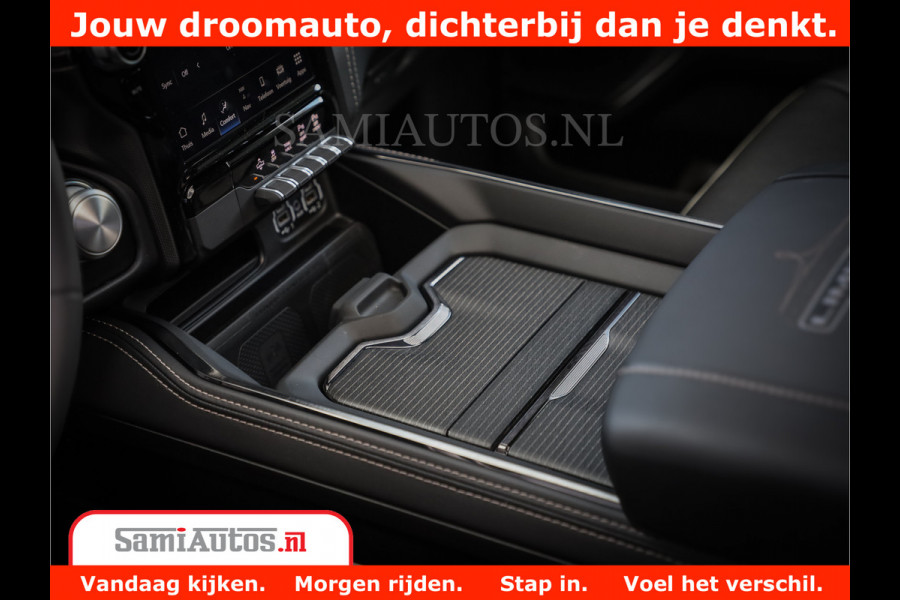 Dodge Ram 1500 Limited Night | 5.7 V8 Hemi Full Option | Comfortabele Dubbele Cabine met Royale 5 Zitplaatsen | De Meest Luxe en Volle Pick-Up in zijn Klasse | BPM vrij | Nu Leverbaar uit Voorraad | Voorraad Nr v45lpr
