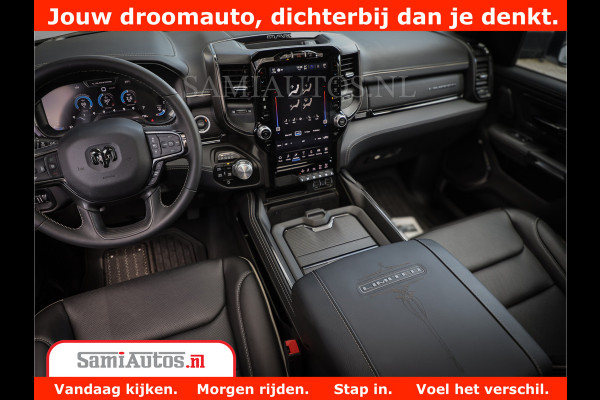 Dodge Ram 1500 Limited Night | 5.7 V8 Hemi Full Option | Comfortabele Dubbele Cabine met Royale 5 Zitplaatsen | De Meest Luxe en Volle Pick-Up in zijn Klasse | BPM vrij | Nu Leverbaar uit Voorraad | Voorraad Nr v45lpr