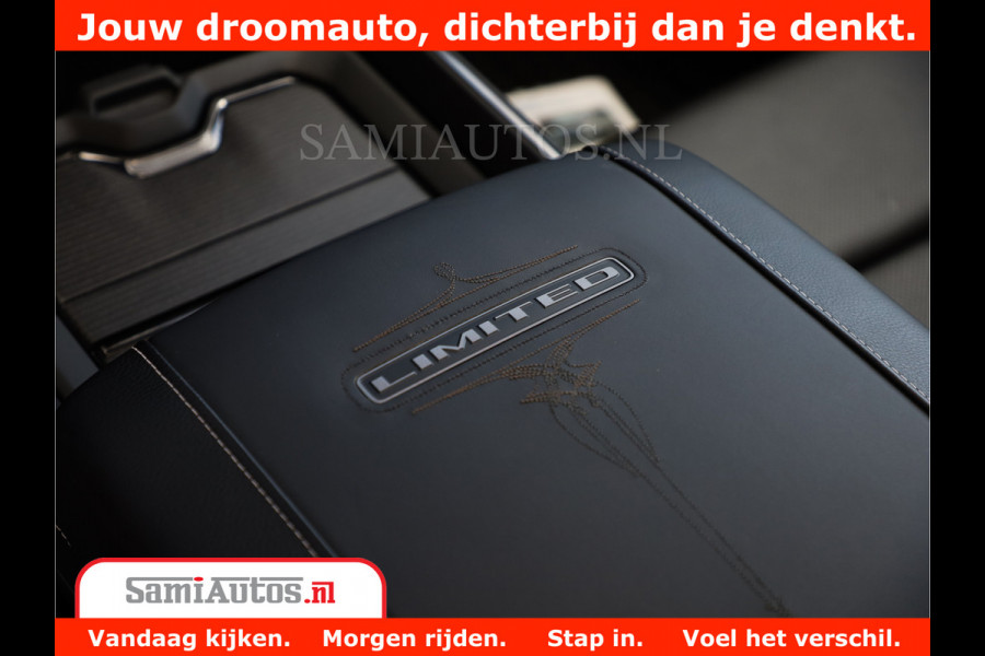 Dodge Ram 1500 Limited Night | 5.7 V8 Hemi Full Option | Comfortabele Dubbele Cabine met Royale 5 Zitplaatsen | De Meest Luxe en Volle Pick-Up in zijn Klasse | BPM vrij | Nu Leverbaar uit Voorraad | Voorraad Nr v45lpr
