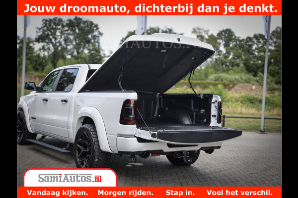 Dodge Ram 1500 Limited Night | 5.7 V8 Hemi Full Option | Comfortabele Dubbele Cabine met Royale 5 Zitplaatsen | De Meest Luxe en Volle Pick-Up in zijn Klasse | BPM vrij | Nu Leverbaar uit Voorraad | Voorraad Nr v45lpr