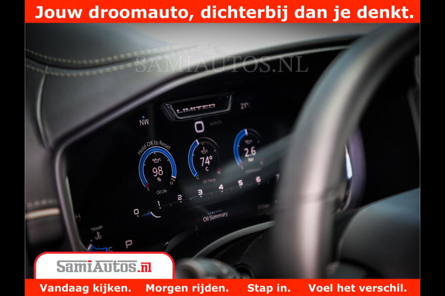 Dodge Ram 1500 Limited Night | 5.7 V8 Hemi Full Option | Comfortabele Dubbele Cabine met Royale 5 Zitplaatsen | De Meest Luxe en Volle Pick-Up in zijn Klasse | BPM vrij | Nu Leverbaar uit Voorraad | Voorraad Nr v45lpr
