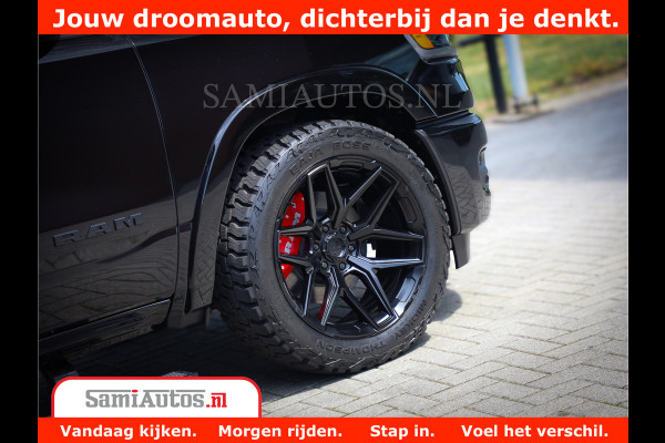 Dodge Ram 1500 Limited Night H.O 540HP 706Nm | Massage + Full Option | De Meest Luxe en Volle Pick-Up in zijn Klasse | Comfortabele Dubbele Cabine met Royale 5 Zitplaatsen | BPM vrij | Nu Leverbaar uit Voorraad | Voorraad Nr 2370 - 5411