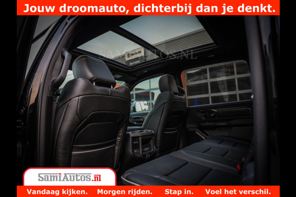 Dodge Ram 1500 Limited Night H.O 540HP 706Nm | Massage + Full Option | De Meest Luxe en Volle Pick-Up in zijn Klasse | Comfortabele Dubbele Cabine met Royale 5 Zitplaatsen | BPM vrij | Nu Leverbaar uit Voorraad | Voorraad Nr 2370 - 5411