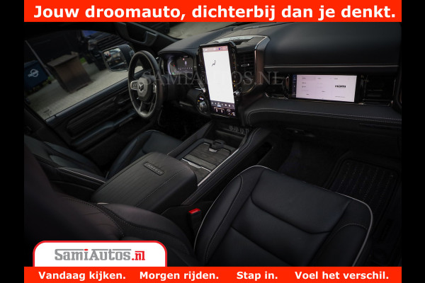 Dodge Ram 1500 Limited Night H.O 540HP 706Nm | Massage + Full Option | De Meest Luxe en Volle Pick-Up in zijn Klasse | Comfortabele Dubbele Cabine met Royale 5 Zitplaatsen | BPM vrij | Nu Leverbaar uit Voorraad | Voorraad Nr 2370 - 5411