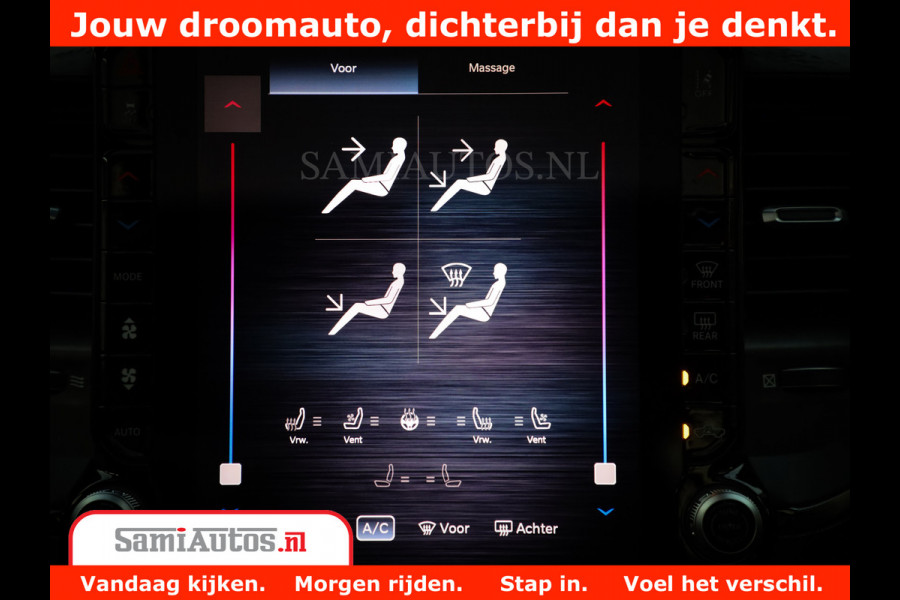 Dodge Ram 1500 Limited Night H.O 540HP 706Nm | Massage + Full Option | De Meest Luxe en Volle Pick-Up in zijn Klasse | Comfortabele Dubbele Cabine met Royale 5 Zitplaatsen | BPM vrij | Nu Leverbaar uit Voorraad | Voorraad Nr 2370 - 5411