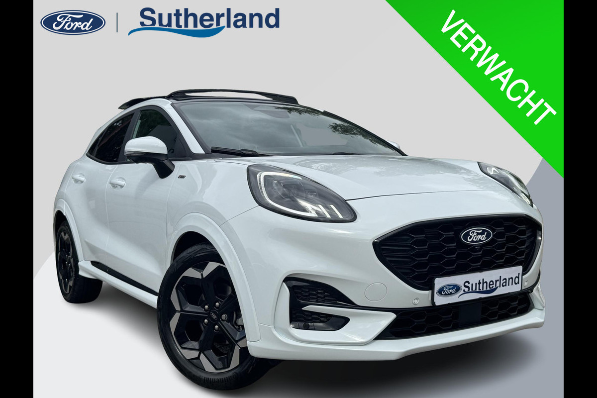 Ford Puma 1.0 EcoBoost Hybrid ST-Line X 155pk Automaat | Panoramadak | Afneembare trekhaak | Winter Pack | Adaptive cruise control | 360 graden camera | Bang&Olufsen | Elektrsiche achterklep | Matrix LED Ford Puma 1.0 EcoBoost Hybrid ST-Line X 155pk Automaat | Panoramadak | Afneembare trekhaak | Winter Pack | Adaptive cruise control | 360 graden camera | Bang&Olufsen | Elektrsiche achterklep | Matrix LED