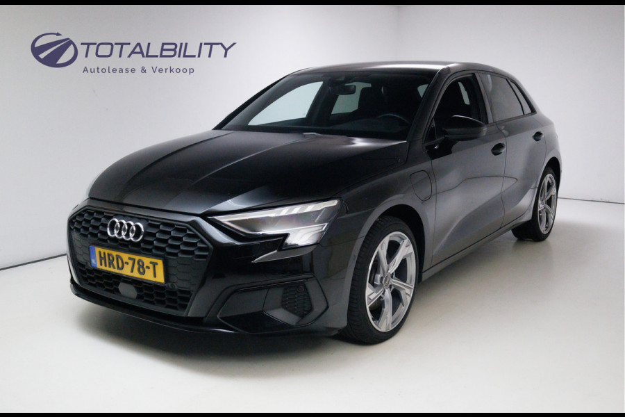 Audi A3 Sportback 40 TFSI e 204 PK Advanced edition | S-Line interieur | Stoelverw. | Adap. cruise | Draadloze tel. lader, Navigatie, App. connect, Camera