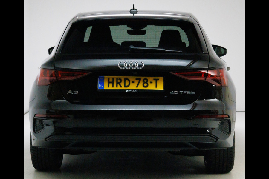 Audi A3 Sportback 40 TFSI e 204 PK Advanced edition | S-Line interieur | Stoelverw. | Adap. cruise | Draadloze tel. lader, Navigatie, App. connect, Camera