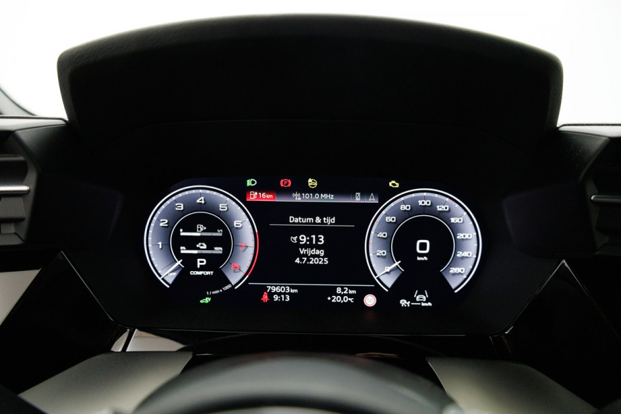 Audi A3 Sportback 40 TFSI e 204 PK Advanced edition | S-Line interieur | Stoelverw. | Adap. cruise | Draadloze tel. lader, Navigatie, App. connect, Camera