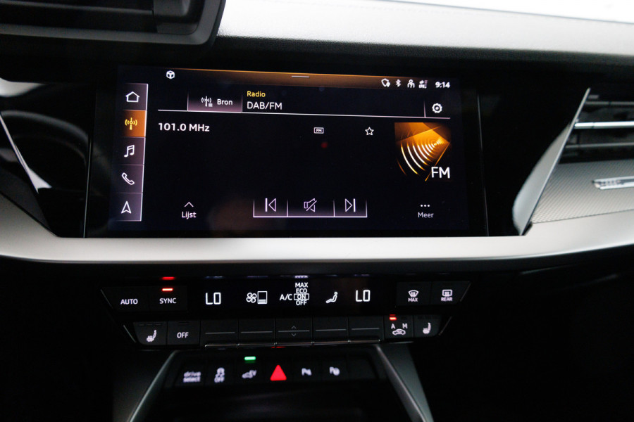Audi A3 Sportback 40 TFSI e 204 PK Advanced edition | S-Line interieur | Stoelverw. | Adap. cruise | Draadloze tel. lader, Navigatie, App. connect, Camera