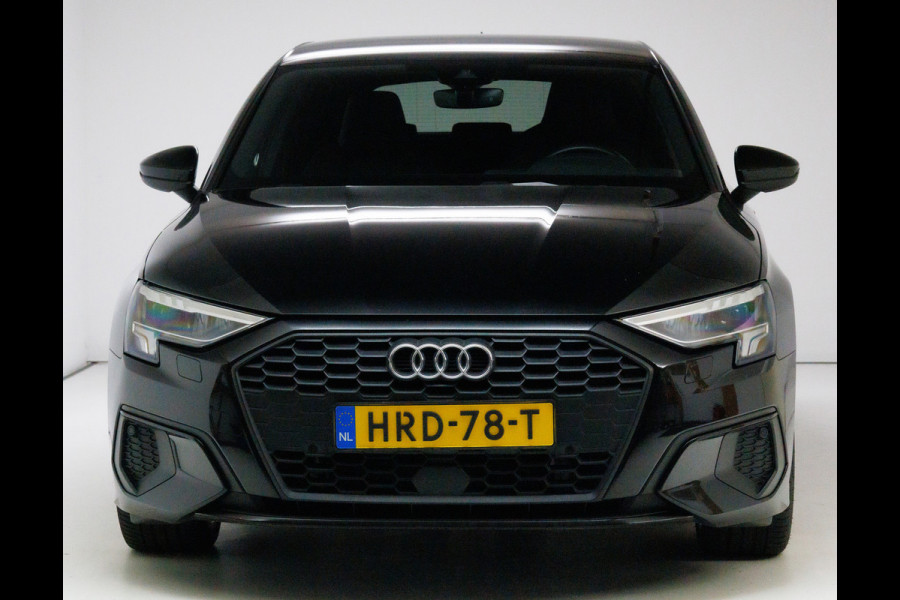 Audi A3 Sportback 40 TFSI e 204 PK Advanced edition | S-Line interieur | Stoelverw. | Adap. cruise | Draadloze tel. lader, Navigatie, App. connect, Camera