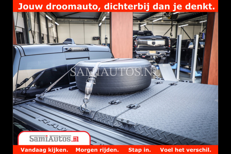 Dodge Ram 1500 Limited Night H.O 540HP 706Nm | Massage + Full Option | De Meest Luxe en Volle Pick-Up in zijn Klasse | Comfortabele Dubbele Cabine met Royale 5 Zitplaatsen | BPM vrij | Nu Leverbaar uit Voorraad | Voorraad Nr 2370 - 5411