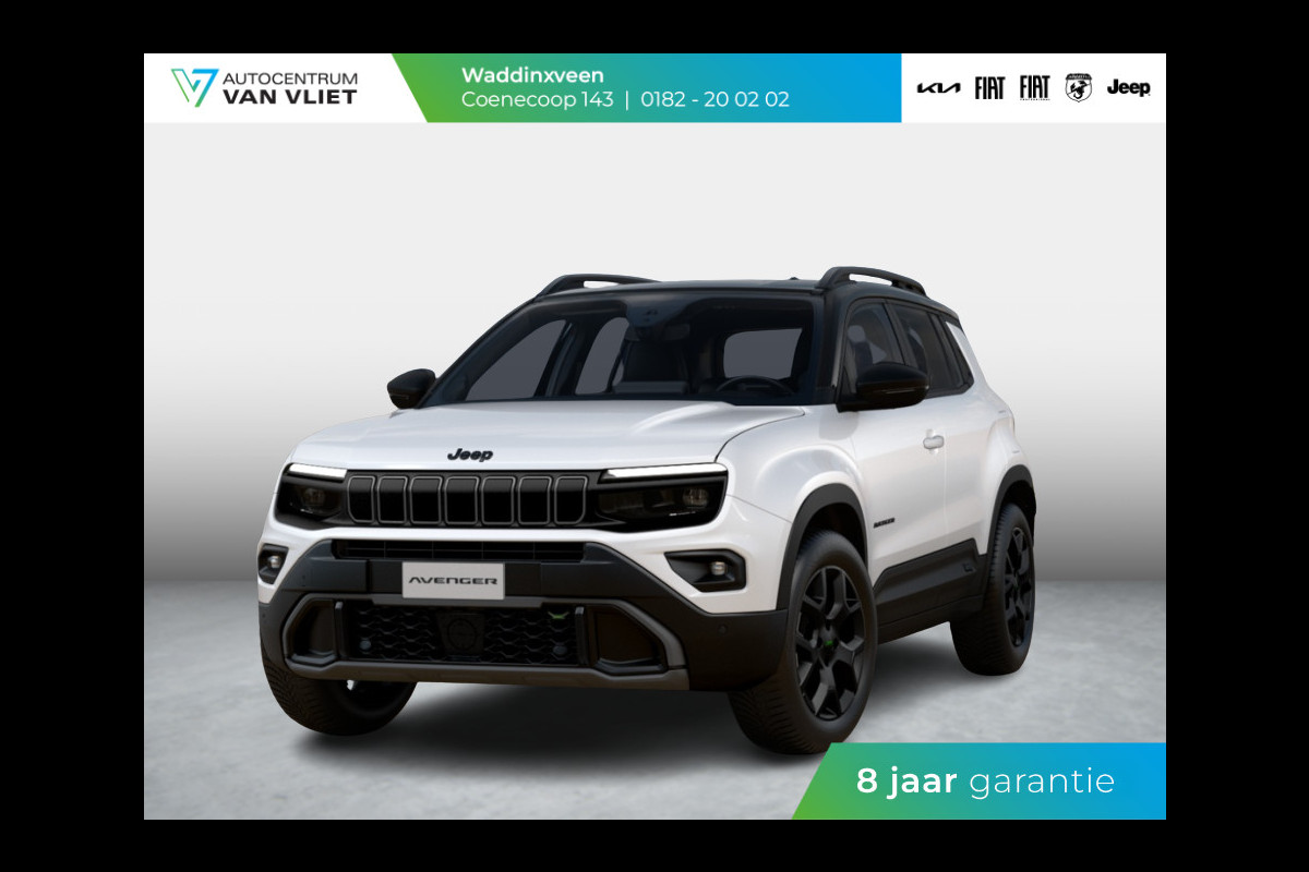 Jeep Avenger 1.2T 4xe Overland | Winter Pack | Infotainment & Convenience Pack | Bicolore Jeep Avenger 1.2T 4xe Overland | Winter Pack | Infotainment & Convenience Pack | Bicolore