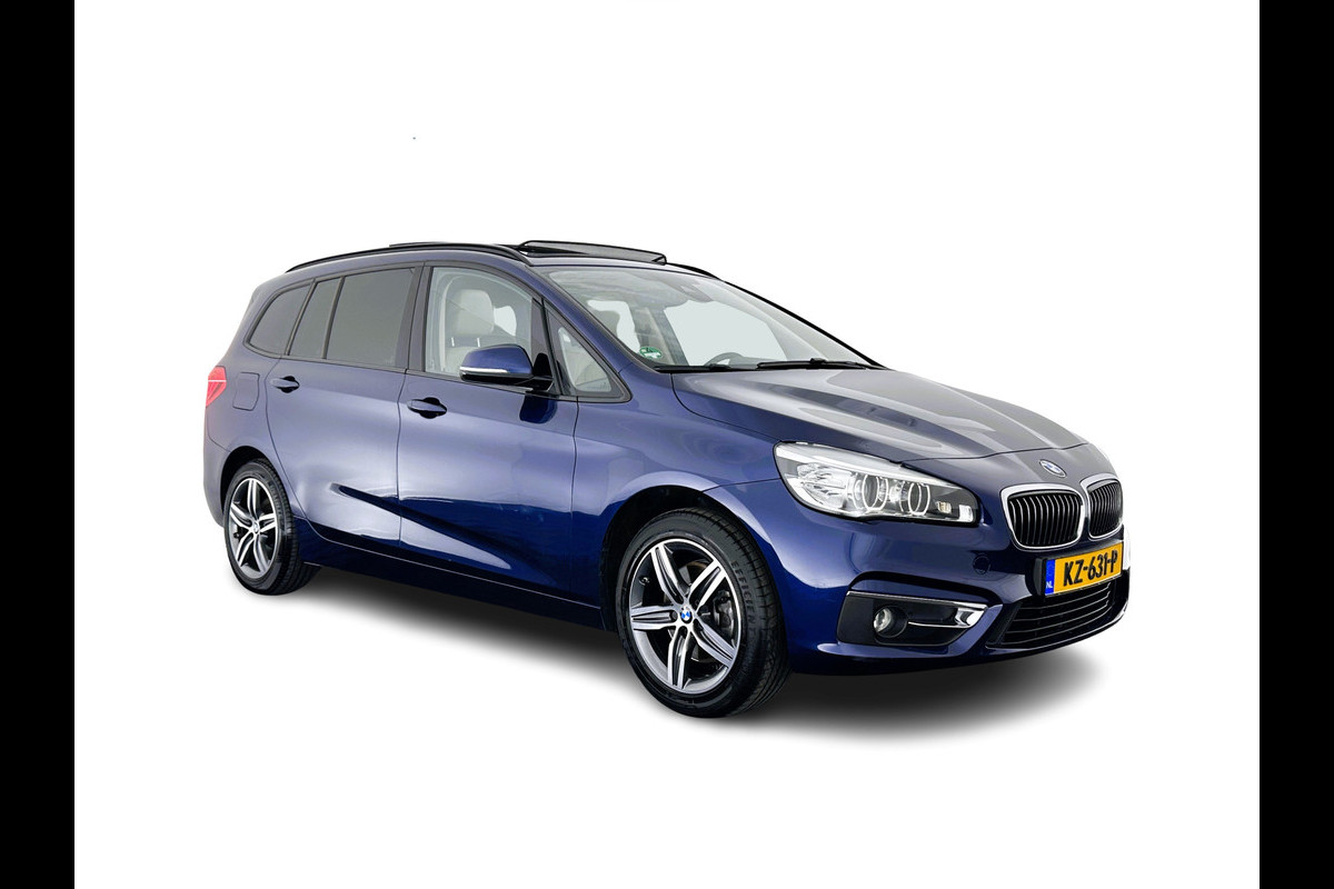 BMW 2 Serie Gran Tourer 218D High Executive Luxury-Line 7-Pers Aut. *PANO | NAVI-FULLMAP | LUXURY-LEATHER | FULL-LED | ECC | KEYLESS | HEATED-COMFORTSEATS | SHIFT-PADDLES | AMBIENT-LIGHT | CAMERA | HEAD UP | PDC | TOWBAR | 17"ALU* BMW 2 Serie Gran Tourer 218D High Executive Luxury-Line 7-Pers Aut. *PANO | NAVI-FULLMAP | LUXURY-LEATHER | FULL-LED | ECC | KEYLESS | HEATED-COMFORTSEATS | SHIFT-PADDLES | AMBIENT-LIGHT | CAMERA | HEAD UP | PDC | TOWBAR | 17"ALU*
