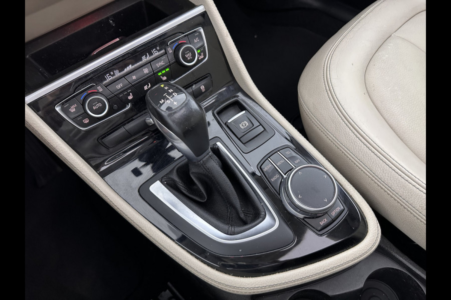 BMW 2 Serie Gran Tourer 218D High Executive Luxury-Line 7-Pers Aut. *PANO | NAVI-FULLMAP | LUXURY-LEATHER | FULL-LED | ECC | KEYLESS | HEATED-COMFORTSEATS | SHIFT-PADDLES | AMBIENT-LIGHT | CAMERA | HEAD UP | PDC | TOWBAR | 17"ALU*