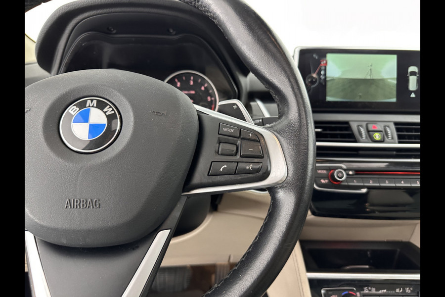 BMW 2 Serie Gran Tourer 218D High Executive Luxury-Line 7-Pers Aut. *PANO | NAVI-FULLMAP | LUXURY-LEATHER | FULL-LED | ECC | KEYLESS | HEATED-COMFORTSEATS | SHIFT-PADDLES | AMBIENT-LIGHT | CAMERA | HEAD UP | PDC | TOWBAR | 17"ALU*