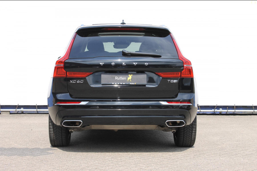 Volvo XC60 T8 390PK Automaat Twin Engine AWD Inscription Apple CarPlay / Cruise Control / Android auto / Panoramadak / Achteruitrij camera / Elektrisch bedienbare bestuurdersstoel met geheugen / Parkeersensoren voor en achter /