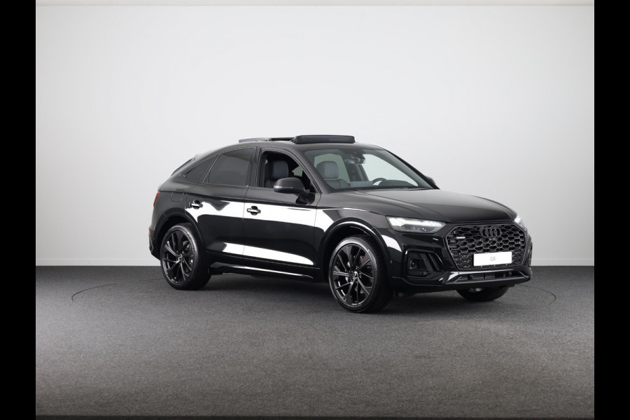 Audi Q5 Sportback S edition Competition 50 TFSI e 299pk | Luchtvering | Panoramadak | B&O | ACC | 360 camera | Assistentiepakket | Matrix LED