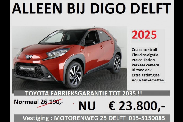 Toyota Aygo X 1.0 VVT-i S-CVT PULS-PACK AUTOMAAT ** DIRECT LEVERBAAR***VOORRAADDEAL**