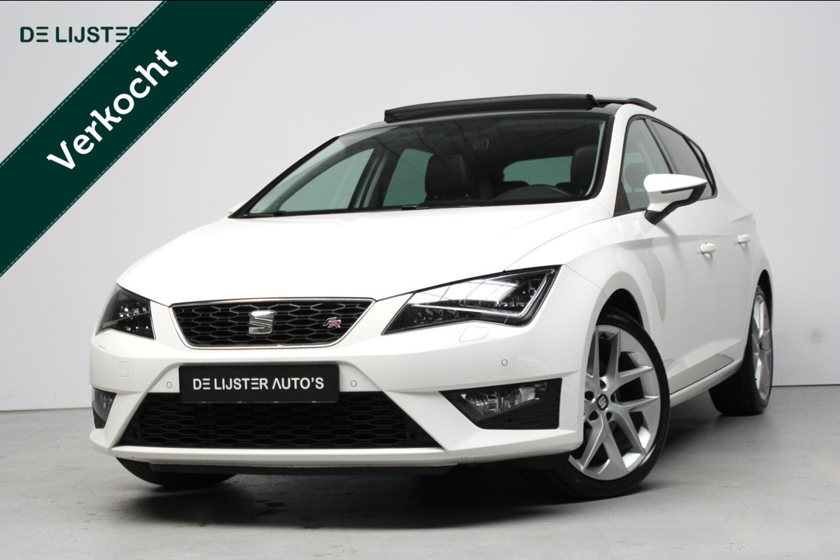 Seat Leon 1.4 TSI FR Sport Edition |Pano-dak | CarPlay |Cruise | Stoelverwarming | LED | PDC | Seat sound | Seat Leon 1.4 TSI FR Sport Edition |Pano-dak | CarPlay |Cruise | Stoelverwarming | LED | PDC | Seat sound |