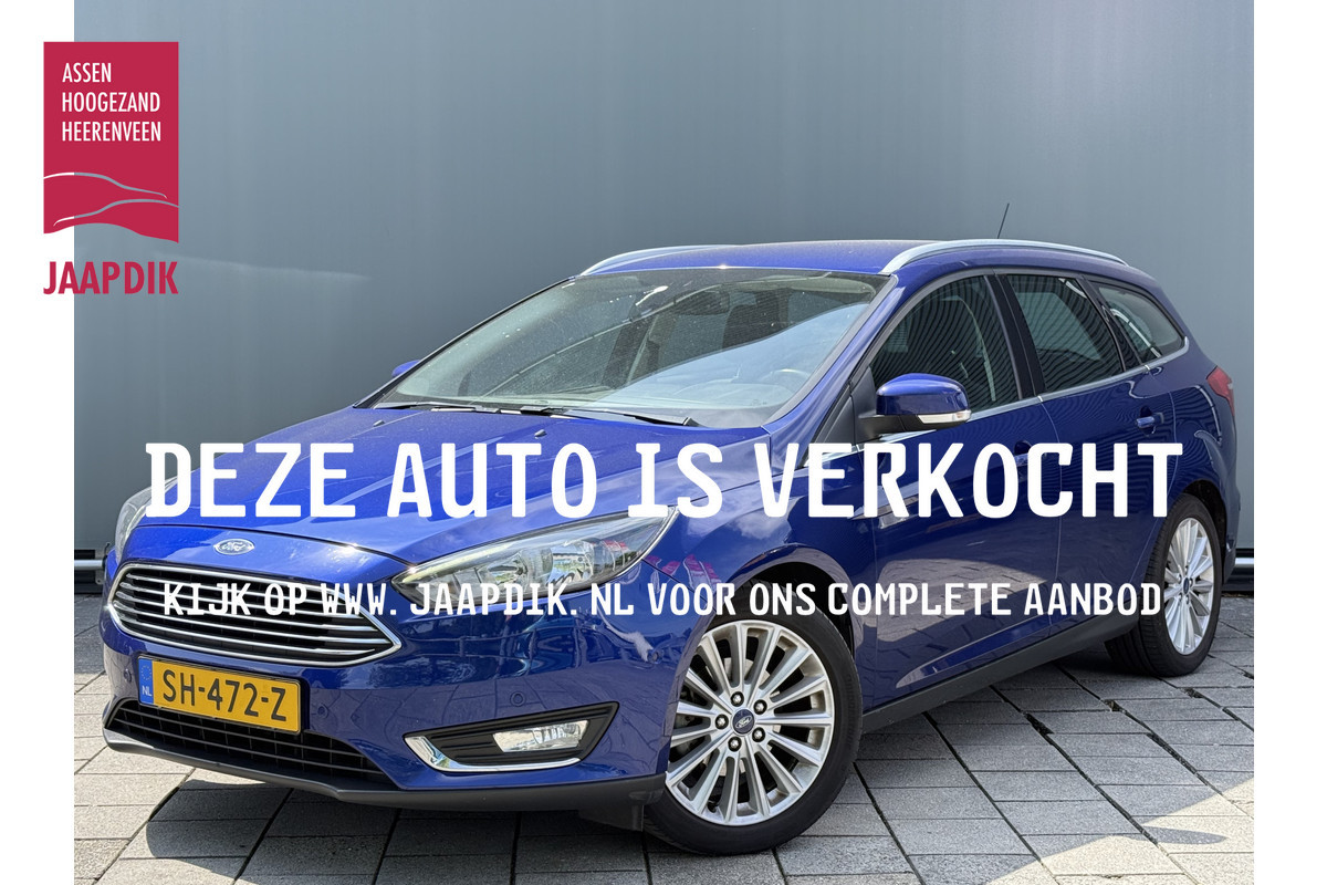 Ford FOCUS Wagon BWJ 2018 | 1.0 126PK Titanium | TREKHAAK | CLIMA | NAVI | PDC | CRUISE | CARPLAY Ford FOCUS Wagon BWJ 2018 | 1.0 126PK Titanium | TREKHAAK | CLIMA | NAVI | PDC | CRUISE | CARPLAY