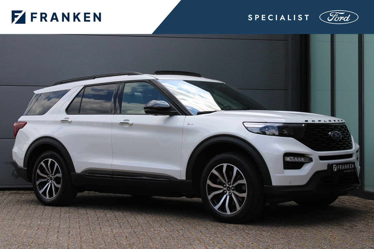 Ford Explorer 3.0 V6 EcoBoost PHEV ST-Line | 4 Jaar garantie | Trekhaak | Panoramadak | BLIS | Full Options