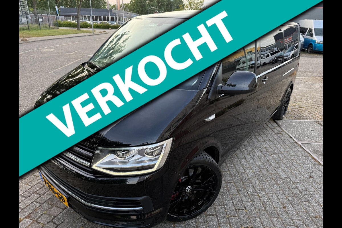 Volkswagen Transporter 2.0 TDI L2H1 205PK DUB-CAB HIG-LINE DSG DAKRAAM LEER NAVI Volkswagen Transporter 2.0 TDI L2H1 205PK DUB-CAB HIG-LINE DSG DAKRAAM LEER NAVI
