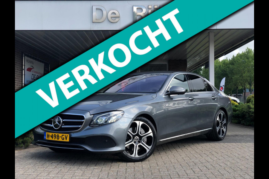 Mercedes-Benz E-Klasse 350 Advantage | Luxe Leder, Navi, Memory, 360Camera, ACC, Trekhaak, Sfeerverl., Stoelverw., Carplay/Android