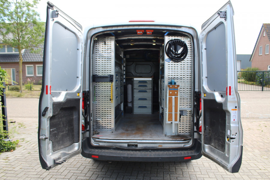 Ford Transit 350 2.0 TDCI 130PK Euro6 L2H2 RWD Trend Service bus /  Werkplaats inrichting