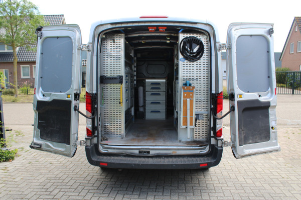 Ford Transit 350 2.0 TDCI 130PK Euro6 L2H2 RWD Trend Service bus /  Werkplaats inrichting