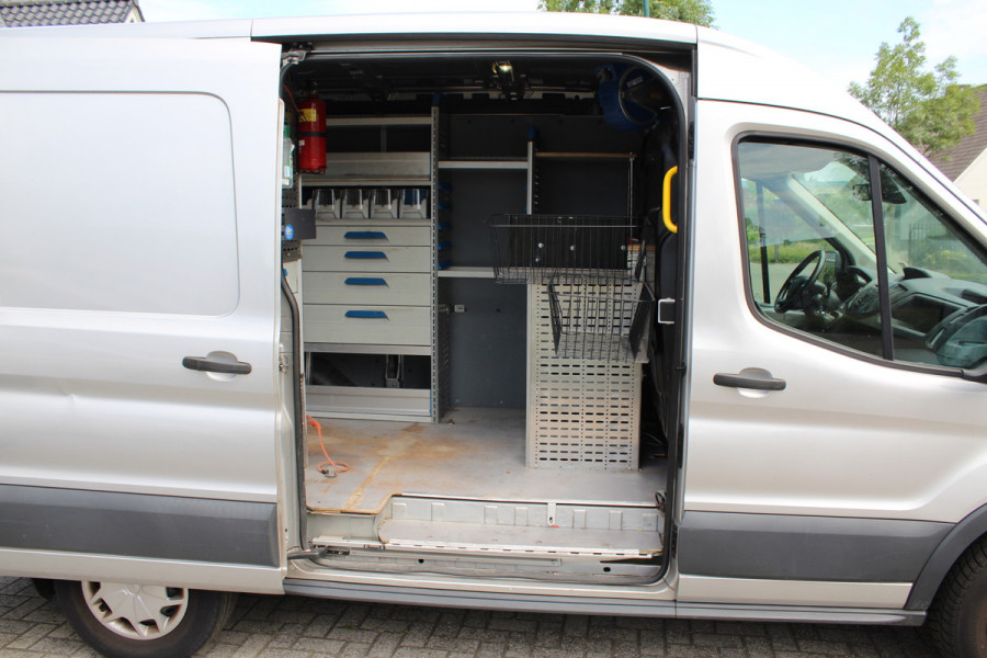Ford Transit 350 2.0 TDCI 130PK Euro6 L2H2 RWD Trend Service bus /  Werkplaats inrichting
