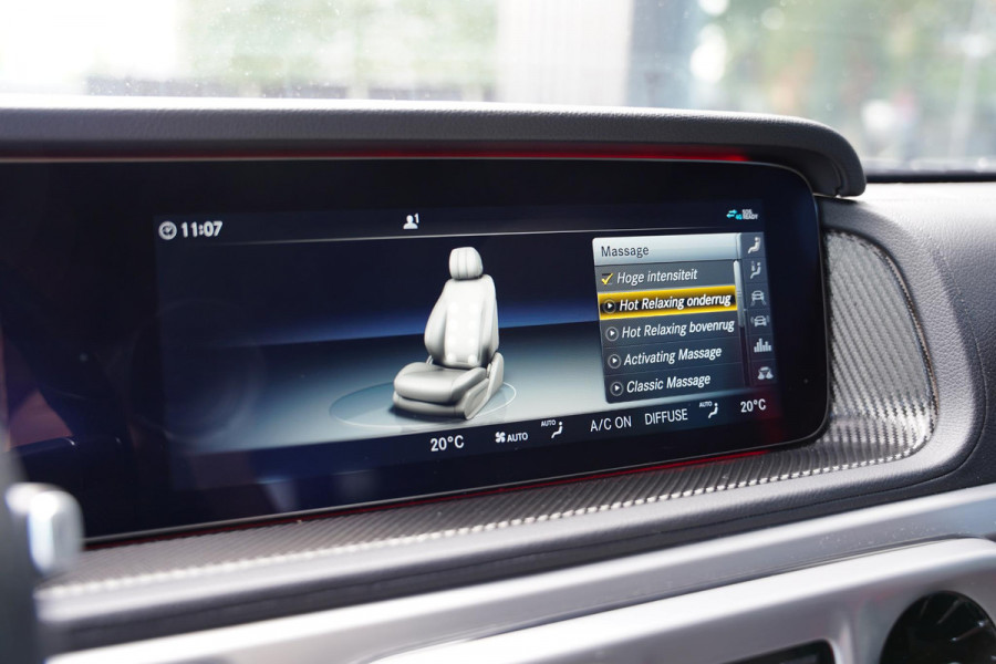 Mercedes-Benz G-Klasse 500 Multicontour Stoelen Sterrenhemel