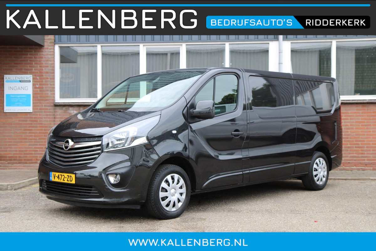 Opel Vivaro 1.6 CDTI L2H1 Sport EcoFlex 125PK / Camera / Alarm / 3 zits / Navi Opel Vivaro 1.6 CDTI L2H1 Sport EcoFlex 125PK / Camera / Alarm / 3 zits / Navi