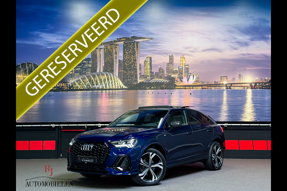 Audi Q3 Sportback 35 TFSI 2x S-Line Leder|Keyless|Camera|Sfeer Audi Q3 Sportback 35 TFSI 2x S-Line Leder|Keyless|Camera|Sfeer