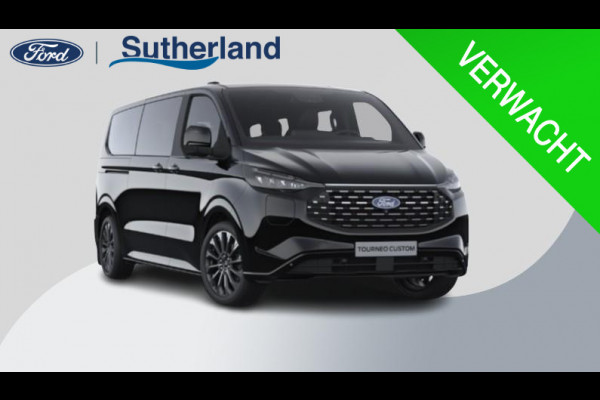 Ford Transit Custom Tourneo 340 2.5 PHEV L2H1 Titanium X 233pk | Incl. BTW/BPM Rijklaar | Luxury Pack | 16-weg elektrisch verstelbare AGR | Inklapbare trekhaak | Verwarmbaar stuurwiel |