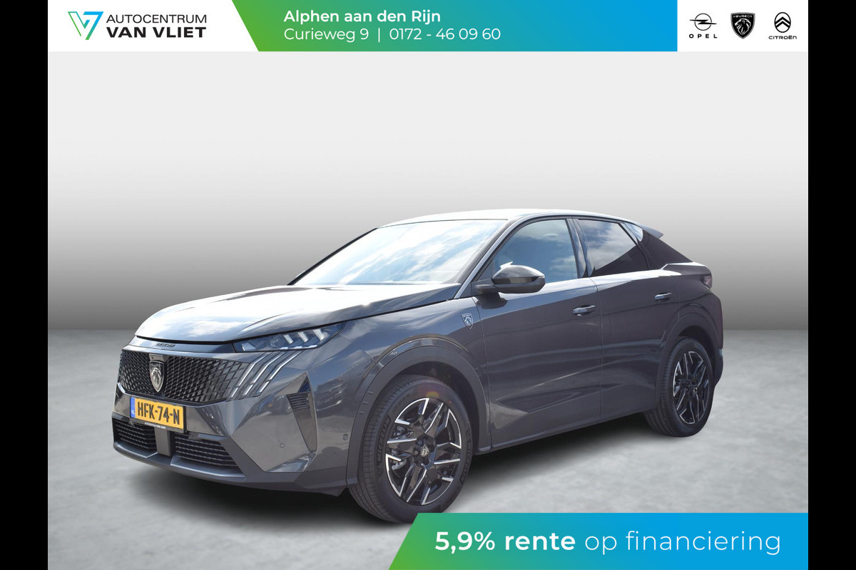 Peugeot 3008 1.2 Hybrid 136 GT SCHUIFDAK | ELEKTRISCHE STOEL- EN ACHTERKLEP BEDIENING | NAVI & CARPLAY | 360° CAMERA