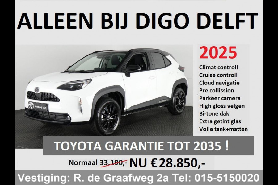 Toyota Yaris Cross 1.5 Hybrid 115 ACTIVE BI-TONE LIMITED 2025 |UIT VOORRAAD LEVERBAAR | 10 JAAR GARANTIE |  UIT VOORRAAD LEVERBAAR |