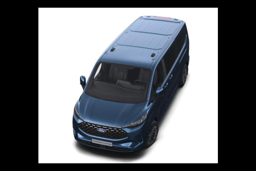 Ford Transit Custom Tourneo 340 2.5 PHEV L2H1 Titanium X 233pk | Incl. BTW/BPM Rijklaar | Luxury Pack | 16-weg elektrisch verstelbare AGR | Inklapbare trekhaak | Verwarmbaar stuurwiel |